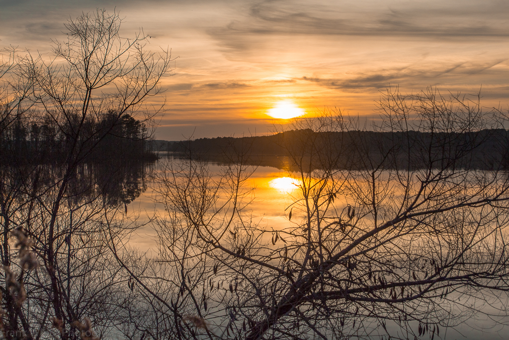 sunset falls lake